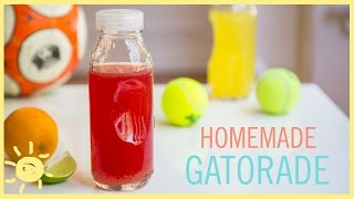 EAT  Homemade Gatorade [upl. by Rednasxela918]