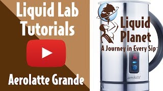 Liquid Lab  Aerolatte Grande Milk Frother [upl. by Havot]