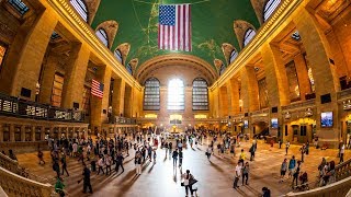 Walking Tour of Grand Central Terminal — New York City 【4K】🇺🇸 [upl. by Adnaugal595]