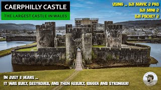 Caerphilly Castle  The Largest in Wales 2nd in Britain [upl. by Tilden555]