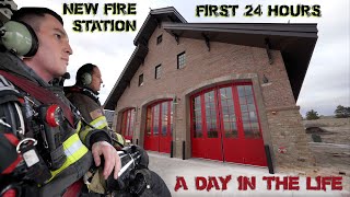 First 24 Hours in a New Fire Station  A Day in the Life [upl. by Koziara]