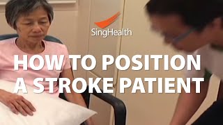 How To Position A Stroke Patient [upl. by Niltiac]