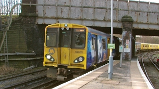 Half an Hour at 216  Birkenhead North Station 1022017  Class 507 508 terminus [upl. by Oicneserc765]