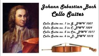 Johann Sebastian Bach  Cello suites in 432 Hz great for reading or studying [upl. by Aknahs]