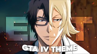 Aizen x Urahara  GTA IV Theme Edit [upl. by Onitnatsnoc]